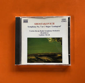 Shostakovich, Ladislav Slovák / Symphony No. 7 In C Major 'Leningrad', CD Naxos 550627