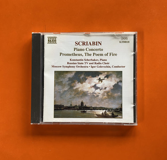 Scriabin, Konstantin Scherbakov, Igor Golovschin / Piano Concerto • Prometheus • Preludes, CD Naxos 550818