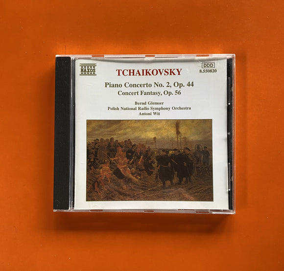 Tchaikovsky - Bernd Glemser, Antoni Wit / Piano Concerto No. 2, Op. 44 / Concert Fantasy, Op. 56, CD Naxos 550820