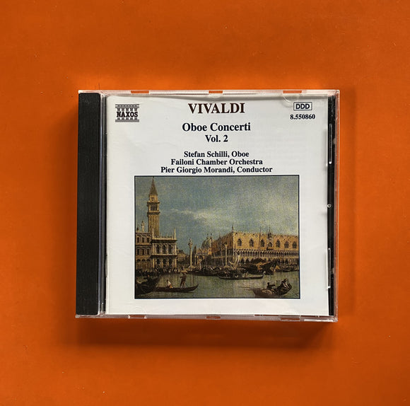 Vivaldi - Stefan Schilli, Pier Giorgio Morandi / Oboe Concerti, Vol. 2, CD Naxos 550860