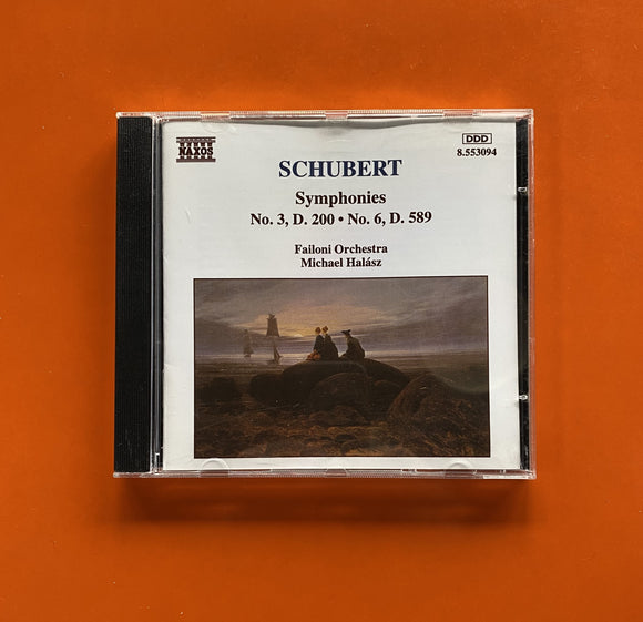 Schubert, Michael Halász / Symphonies No. 3, D. 200 • No. 6, D. 589, CD Naxos 553094