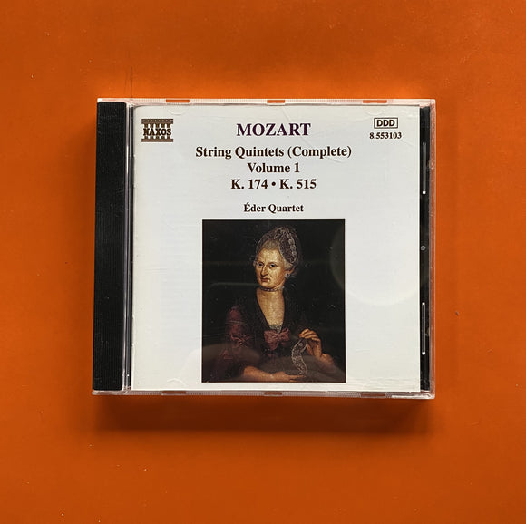 Mozart, Éder Quartet / String Quintets (Complete) Volume 1 - K.174 / K.515, CD Naxos 553103