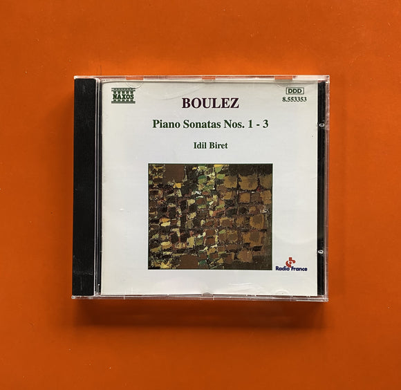 Boulez, İdil Biret / Piano Sonatas Nos. 1 - 3, CD Naxos 553353