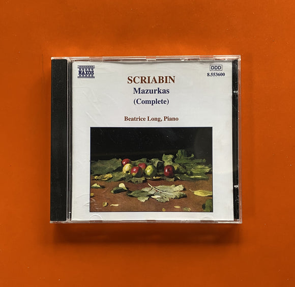 Scriabin - Beatrice Long / Mazurkas (Complete), CD Naxos 553600