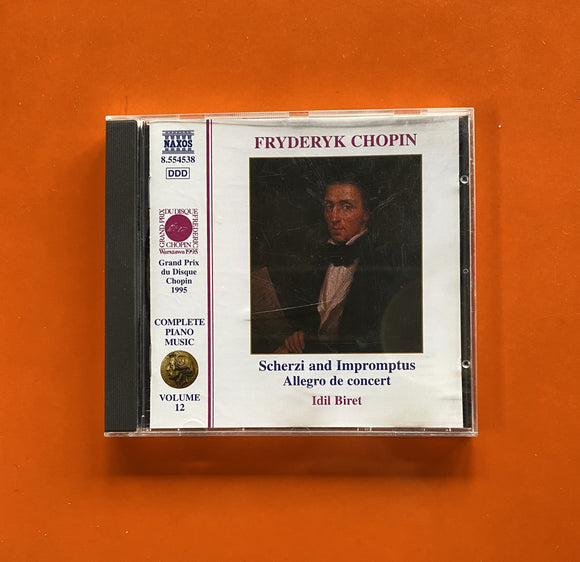 Chopin, İdil Biret / Scherzi And Impromptus · Allegro De Concert - Complete Piano Music Volume 12, CD Naxos 554538