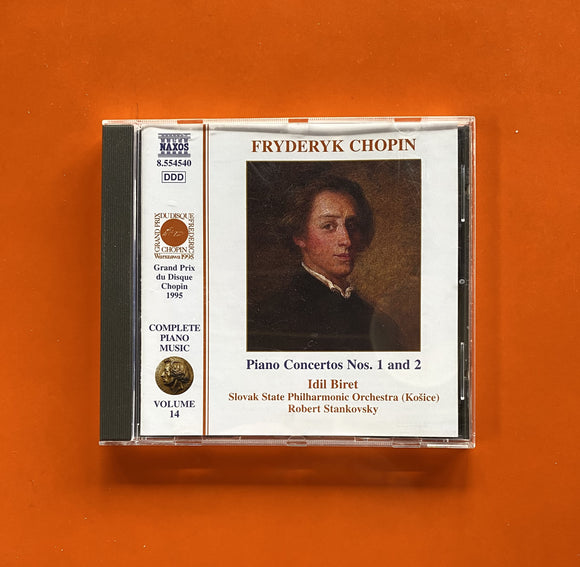 Chopin, İdil Biret, Robert Stankovsky / Piano Concerto Nos. 1 And 2 - Complete Piano Music Volume 14, CD Naxos 554540