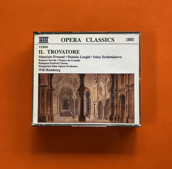 Verdi, Maurizio Frusoni • Daniela Longhi • Irina Tschistiakova, Roberto Servile • Franco de Grandis / Il Trovatore, 2 x CD Naxos 660023-24