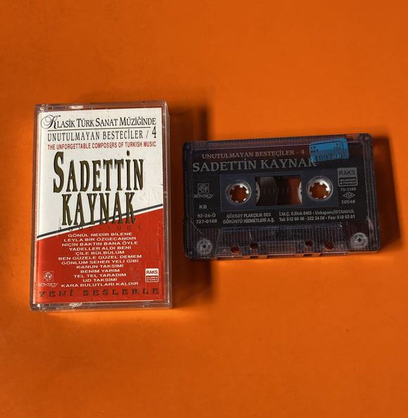 Sadettin Kaynak / Türk Musikisi'nin Unutulmayan Bestecileri - 04, Kaset