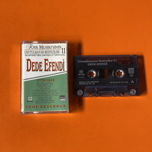 Dede Efendi / Türk Musikisi'nin Unutulmayan Bestecileri - 11, Kaset