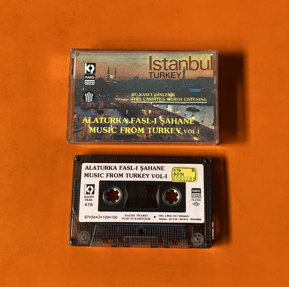 Çeşitli Sanatçılar / Alaturka Fasl-ı Şahane (Music From Turkey Vol. 1), Kaset