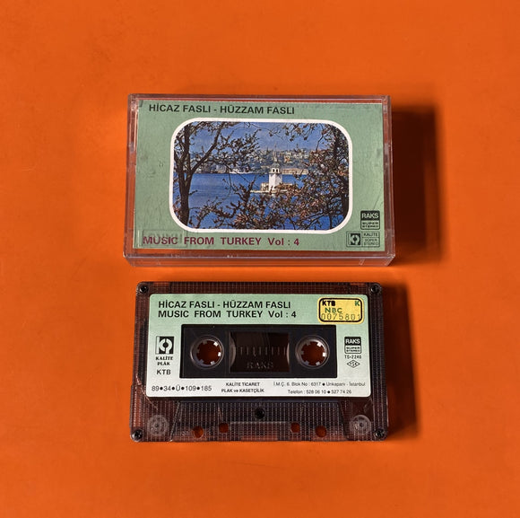 Çeşitli Sanatçılar / Hicaz Faslı - Hüzzam Faslı (Music From Turkey Vol. 4), Kaset