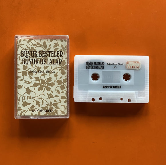 Büyük Besteler Büyük Ustalar 2/3 / Zekai Dede Efendi, Kaset