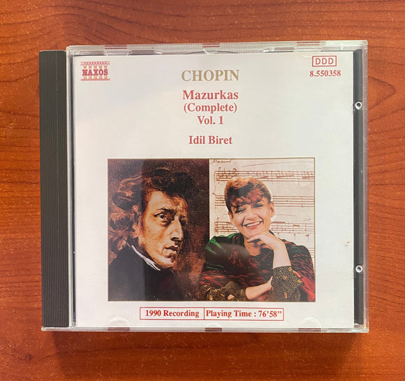 İdil Biret, Chopin / Mazurkas (Complete) Vol. 1, CD Naxos 554358