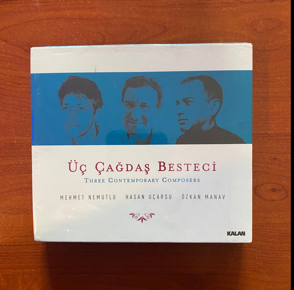 Üç Çağdaş Besteci / Mehmet Nemutlu, Hasan Uçarsu, Özkan Manav, 2xCD