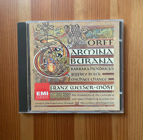 Orff, Franz Welser / Möst / Carmina Burana, CD