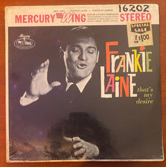 Frankie Laine / That's My Desire, LP