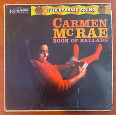 Carmen McRae / Book Of Ballads, LP