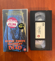 George Romero / Document Of The Living Dead, VHS Kaset