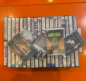 Hard Rock, Heavy Metal Ağırlıklı 44 Adet Kaset İçeren Lot, Kaset