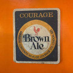 Courage Brown Ale, Bardak Altlığı