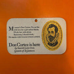 Don Cortez, Bardak Altlığı