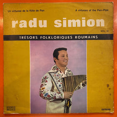 Radu Simion / Un Virtuose De La Flûte De Pan Vol. III / A Virtuoso Of The Pan-Pipe Vol. III, LP