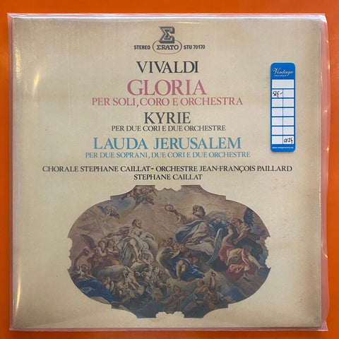 Vivaldi / Gloria - Kyrie - Lauda Jerusalem, LP