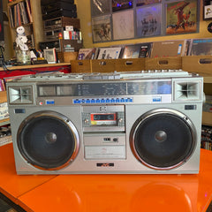 Vintage JVC Boombox, Stereo Radio Cassette Recorder