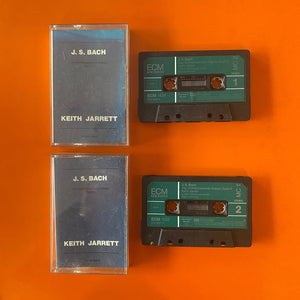 J. S. Bach, Keith Jarrett / Das Wohltemperierte Klavier, Buch II (MC 1+2), 2 x Kaset Set