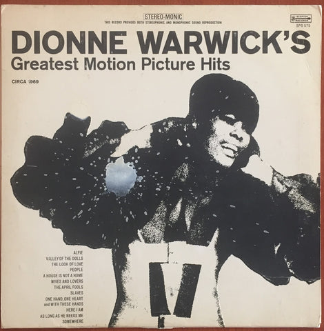 Dionne Warwick / Dionne Warwick's Greatest Motion Picture Hits, LP
