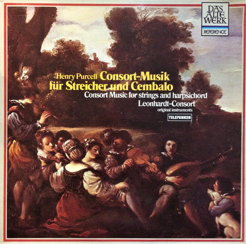 Henry Purcell, Leonhardt-Consort / Consort-Musik Für Streicher Und Cembalo = Consort Music For Strings And Harpsichord, LP