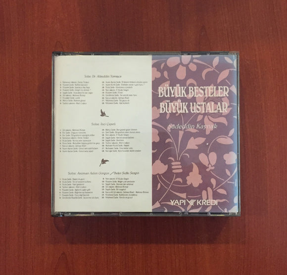 Selahaddin Pınar, Sadeddin Kaynak / Büyük Besteler Büyük Ustalar, 5 CD Box Set.