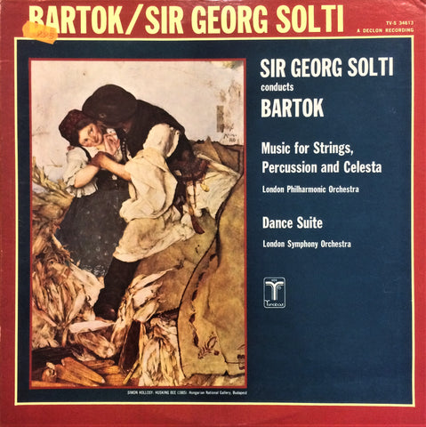 Bela Bartok, Sir Georg Solti / Music for String, Percussion & Celesta, LP
