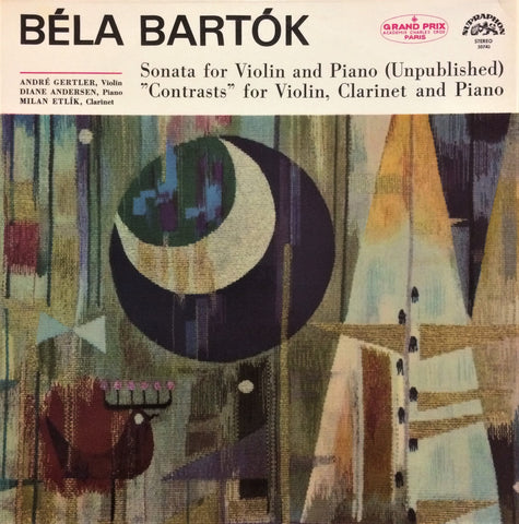 Bela Bartok / Sonata for Violin and Piano, LP