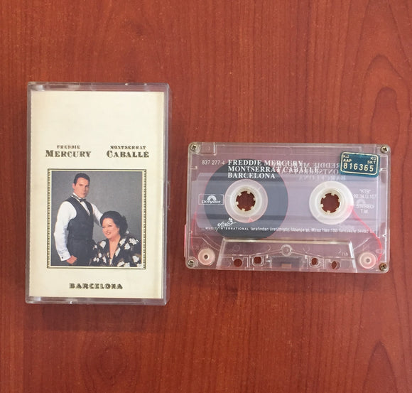 Freddie Mercury & Montserrat Caballe / Barcelona, Kaset