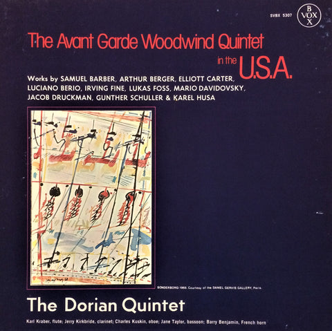 Dorian Quintet, The / The Avant Garde Woodwind Quintet in the U.S.A., 3 LP Box