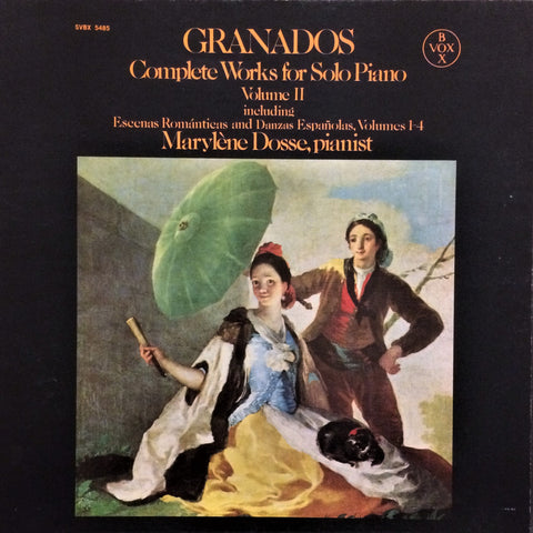Granados / Complete Works For Solo Piano Volume II, 3 LP Box