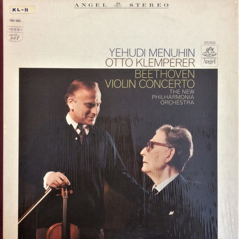 Yehudi Menuhin, Otto Klemperer / Beethoven Violin Concerto, LP