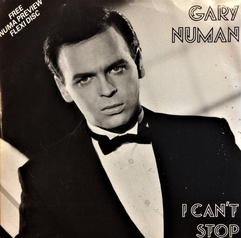 Gary Numan, I Can't Stop / Faces, 45'lik