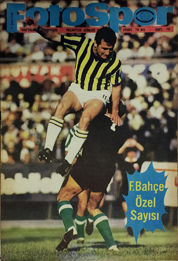 FotoSpor, Sayı 76, Dergi