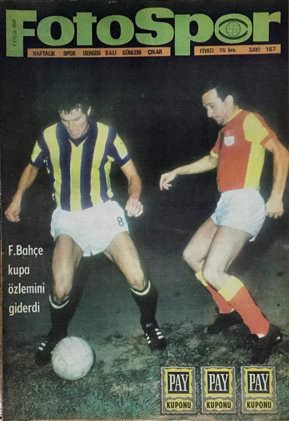 FotoSpor, Sayı 157, Dergi