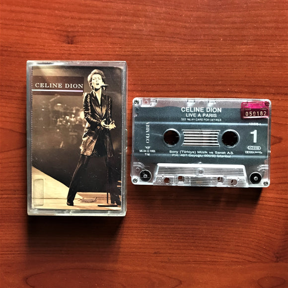 Celine Dion / Live A Paris, Kaset