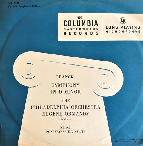 Franck / Symphony in D Minor, LP