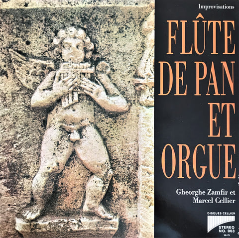 Georghe Zamfir, Marcel Cellier / Improvisations Flute De Pan, LP
