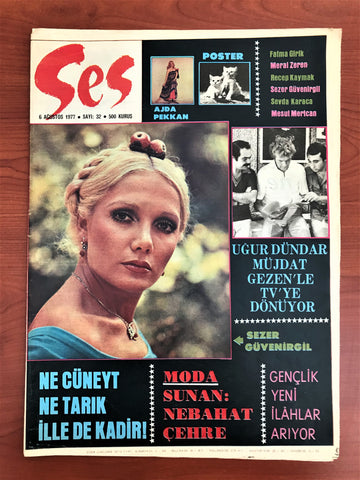 Ses Dergisi, 6 Ağustos 1977, Sayı: 32, Dergi