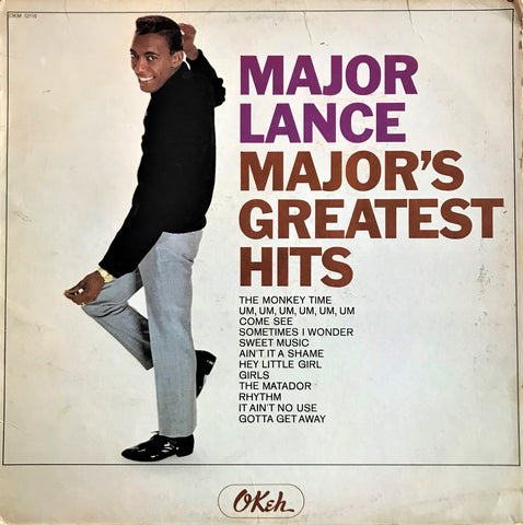 Major Lance ‎/ Major's Greatest Hits, LP