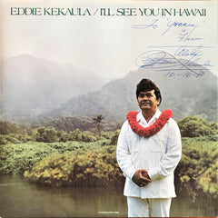 Eddie Kekaula ‎/ I'll See You In Hawaii, LP