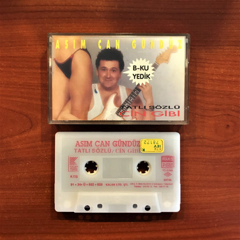 Asım Can Gündüz / Tatlı Sözlü / Cin Gibi - B-ku Yedik,  Kaset