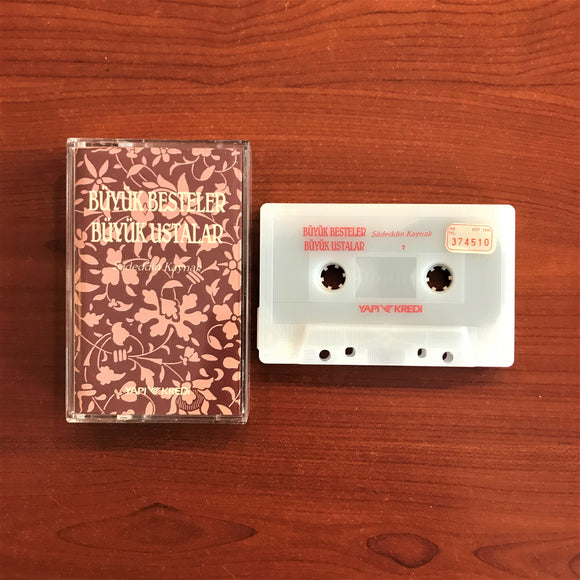 Büyük Besteler Büyük Ustalar 07 / Sadeddin Kaynak, Kaset