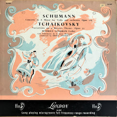 Tchaikovsky, Schumann, Gendron, Schumann / Schumann Concerto In A Minor / Tchaikovsky Variations On A Rococo Theme, LP